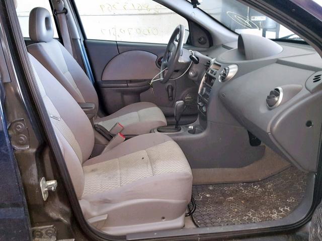 1G8AJ55F97Z188576 - 2007 SATURN ION LEVEL BLUE photo 5