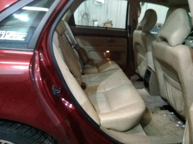 YV1TS90D7Y1067788 - 2000 VOLVO S80 T6 TUR RED photo 6