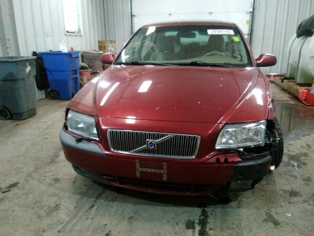 YV1TS90D7Y1067788 - 2000 VOLVO S80 T6 TUR RED photo 9