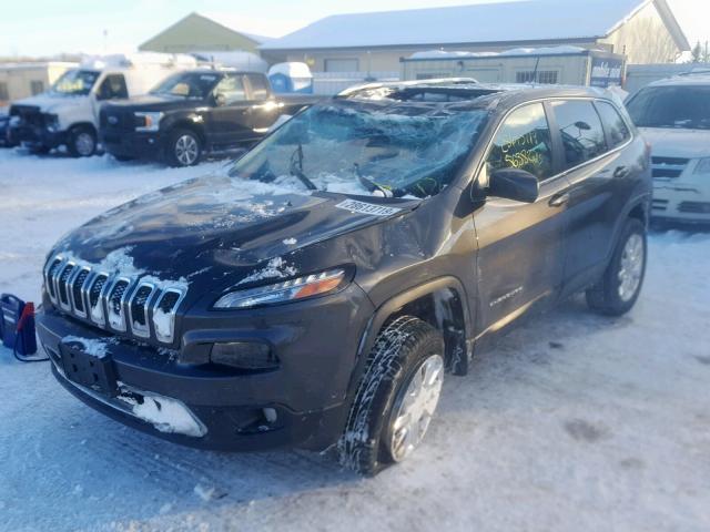 1C4PJMDS9FW612573 - 2015 JEEP CHEROKEE L BLACK photo 2