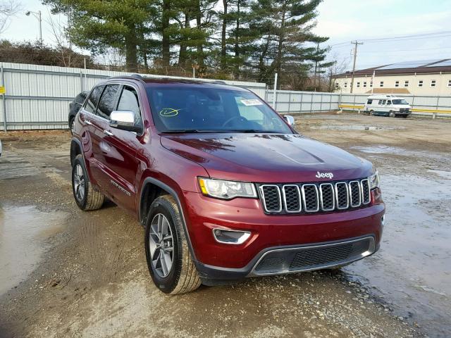 1C4RJFBG6JC226772 - 2018 JEEP GRAND CHER RED photo 1