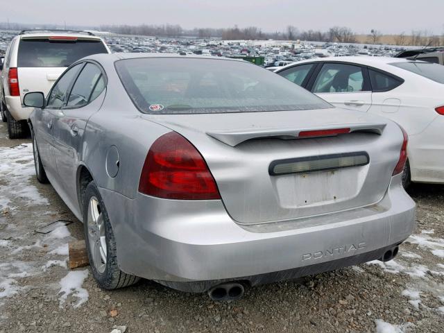 2G2WR554971130709 - 2007 PONTIAC GRAND PRIX SILVER photo 3