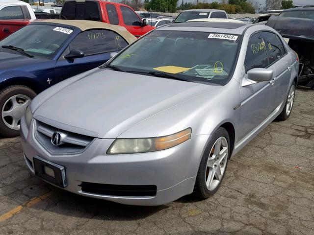 19UUA66226A025268 - 2006 ACURA 3.2TL SILVER photo 2