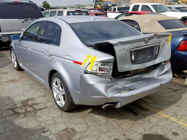 19UUA66226A025268 - 2006 ACURA 3.2TL SILVER photo 3