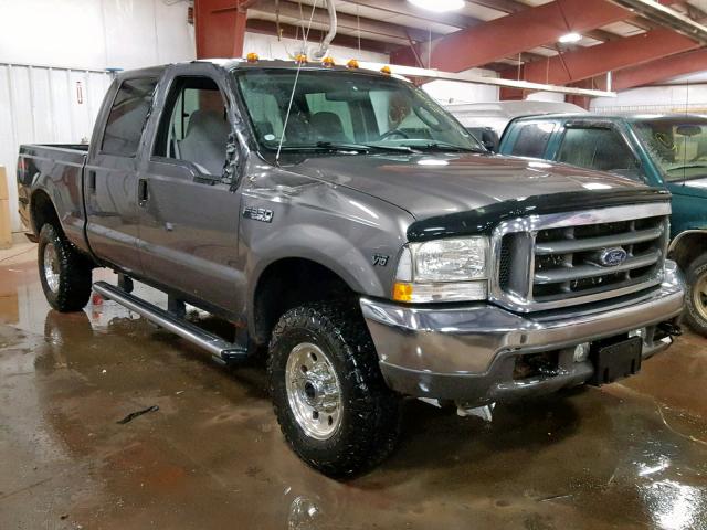 1FTSW31S44EA76564 - 2004 FORD F350 SRW S GRAY photo 1