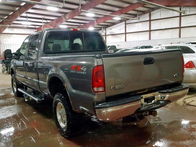 1FTSW31S44EA76564 - 2004 FORD F350 SRW S GRAY photo 3