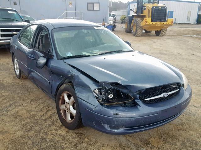 1FAFP55U0YG238714 - 2000 FORD TAURUS SES BLUE photo 1