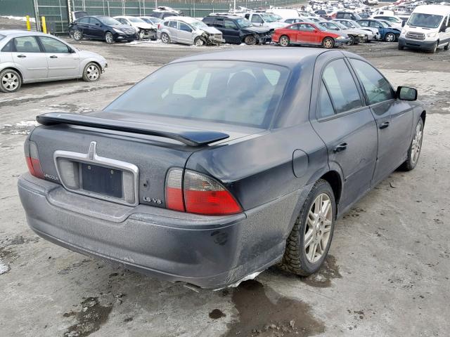 1LNHM87A95Y633363 - 2005 LINCOLN LS BLACK photo 4