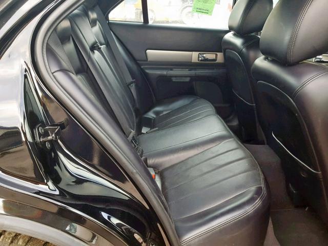 1LNHM87A95Y633363 - 2005 LINCOLN LS BLACK photo 6