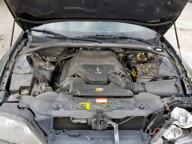 1LNHM87A95Y633363 - 2005 LINCOLN LS BLACK photo 7