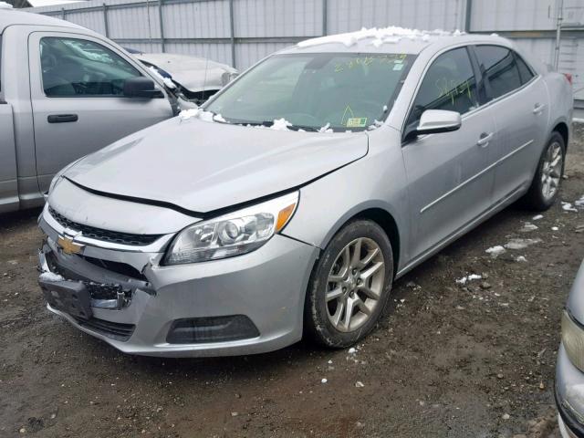 1G11C5SL0FU123145 - 2015 CHEVROLET MALIBU 1LT 银色 照片 2