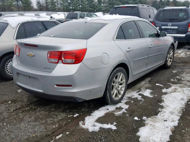 1G11C5SL0FU123145 - 2015 CHEVROLET MALIBU 1LT 银色 照片 4