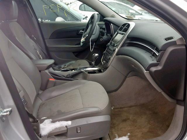 1G11C5SL0FU123145 - 2015 CHEVROLET MALIBU 1LT 银色 照片 5