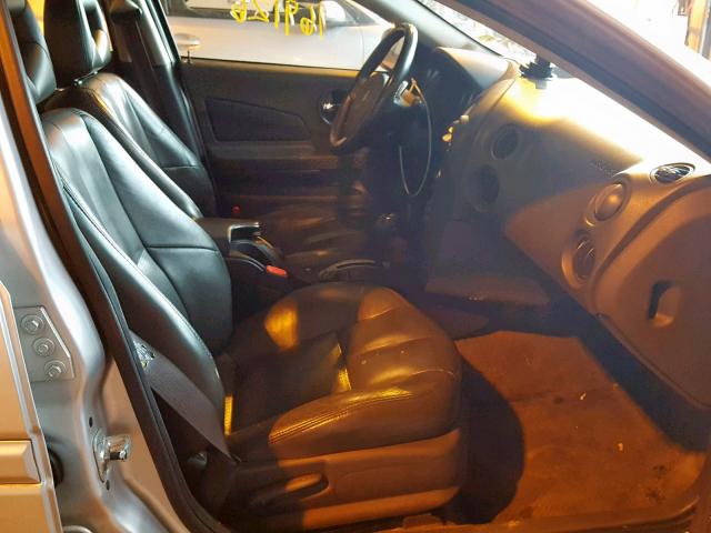 2G2WR524041121526 - 2004 PONTIAC GRAND PRIX SILVER photo 5