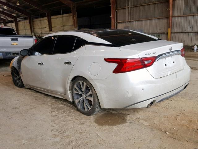 1N4AA6AP0GC386367 - 2016 NISSAN MAXIMA 3.5 WHITE photo 3