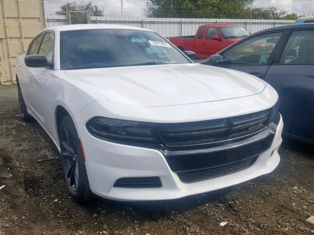 2C3CDXBG8JH272933 - 2018 DODGE CHARGER SX WHITE photo 1