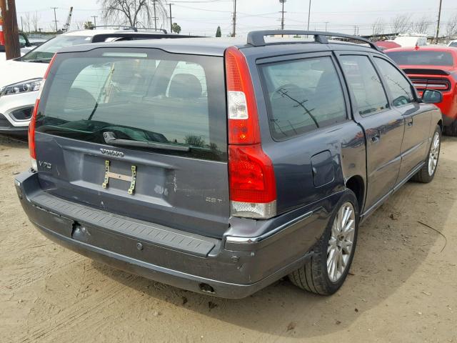 YV1SW592X62552511 - 2006 VOLVO V70 2.5T GRAY photo 4