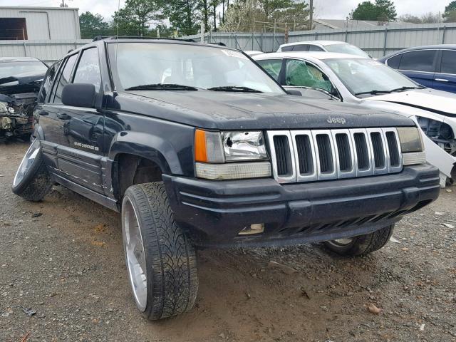 1J4FX48S5WC205365 - 1998 JEEP GRAND CHER BLACK photo 1