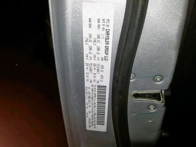 1J4NF1FB8BD135512 - 2011 JEEP COMPASS SP 银色 照片 10