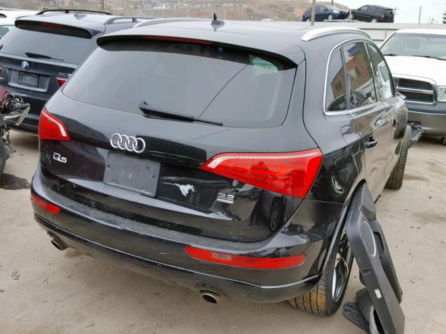 WA1VKAFP0AA086782 - 2010 AUDI Q5 PRESTIG BLACK photo 4