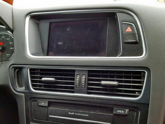 WA1VKAFP0AA086782 - 2010 AUDI Q5 PRESTIG BLACK photo 9