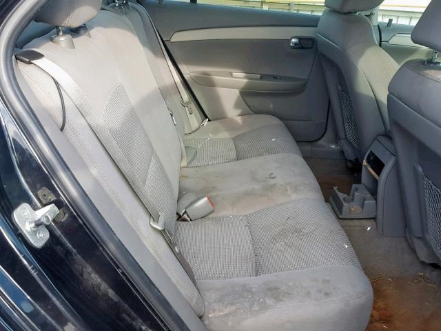 1G1ZB5E11BF108040 - 2011 CHEVROLET MALIBU LS BLACK photo 6