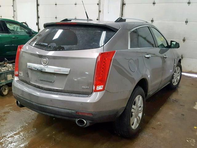 3GYFNDE34CS594329 - 2012 CADILLAC SRX LUXURY GRAY photo 4