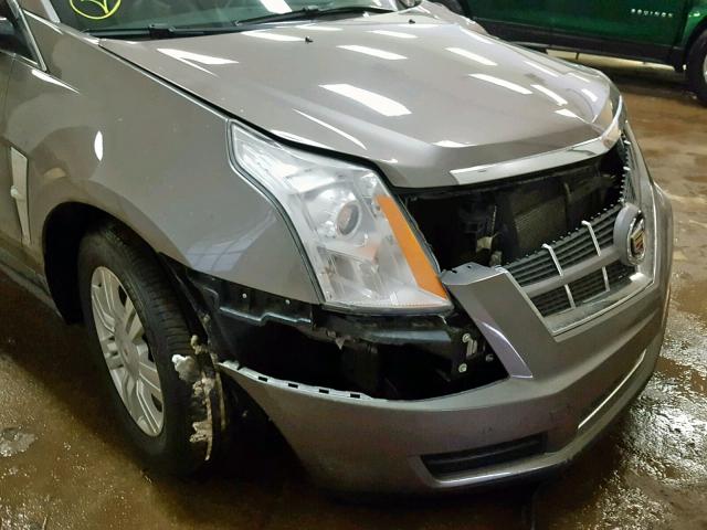 3GYFNDE34CS594329 - 2012 CADILLAC SRX LUXURY GRAY photo 9