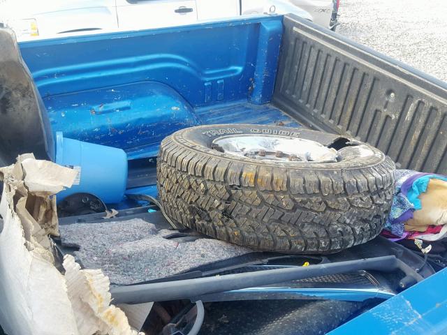 3B7KF23651G197795 - 2001 DODGE RAM 2500 BLUE photo 10