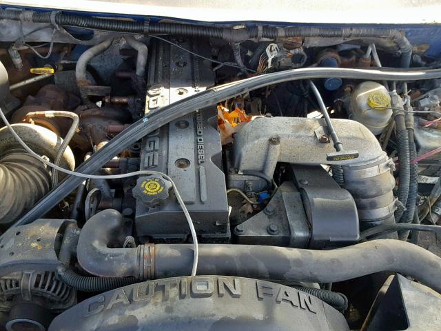 3B7KF23651G197795 - 2001 DODGE RAM 2500 BLUE photo 7