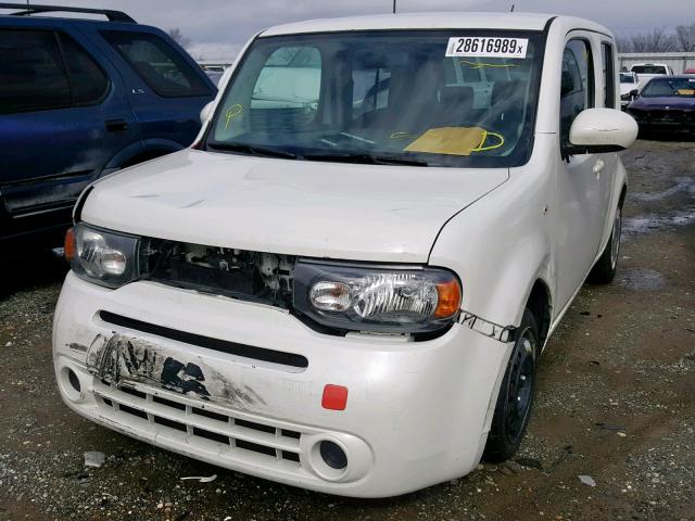 JN8AZ2KRXDT300817 - 2013 NISSAN CUBE S WHITE photo 2