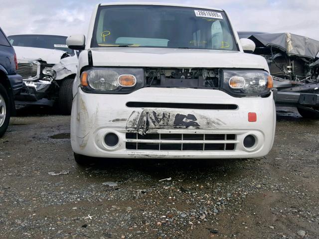 JN8AZ2KRXDT300817 - 2013 NISSAN CUBE S WHITE photo 9