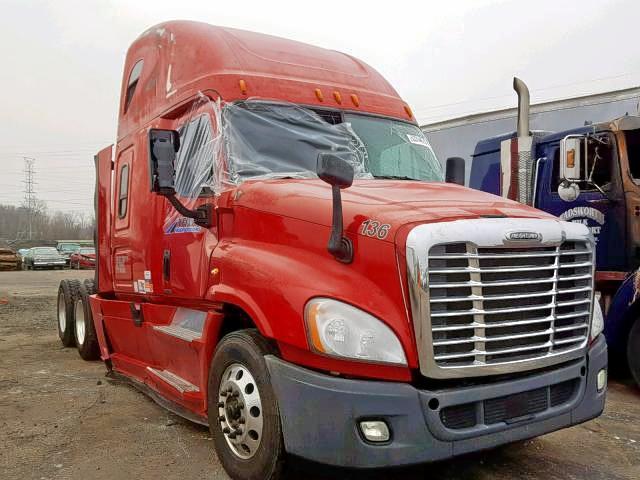 3AKJGLDR2GSGP4976 - 2016 FREIGHTLINER CASCADIA 1 RED photo 1