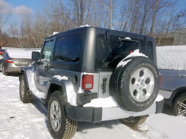 1C4AJWBG5FL588922 - 2015 JEEP WRANGLER S GRAY photo 3