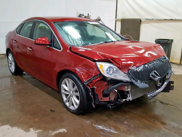 1G4PP5SK1D4101273 - 2013 BUICK VERANO RED photo 1