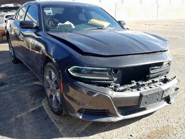 2C3CDXJG0GH259913 - 2016 DODGE CHARGER SX GRAY photo 1