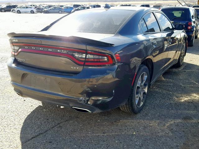 2C3CDXJG0GH259913 - 2016 DODGE CHARGER SX GRAY photo 4