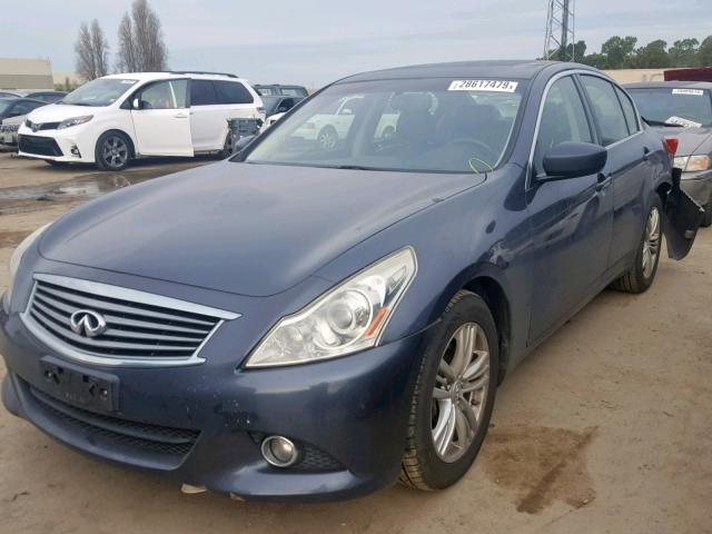 JN1CV6AP6BM509893 - 2011 INFINITI G37 BASE GRAY photo 2