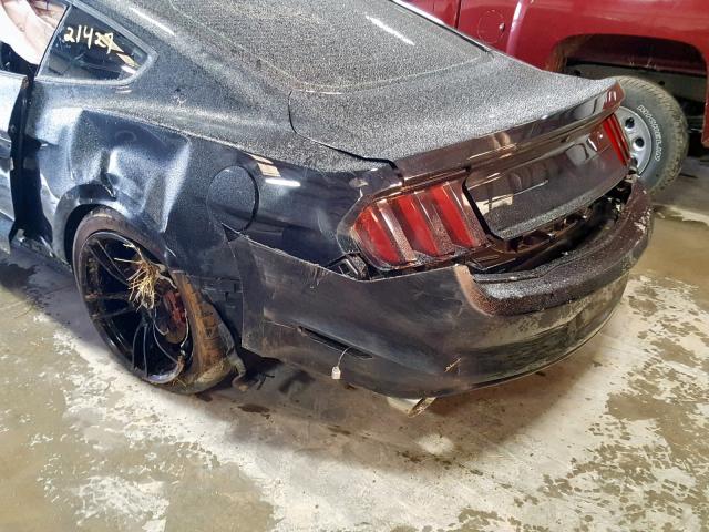 1FA6P8CF5H5212899 - 2017 FORD MUSTANG GT BLACK photo 9