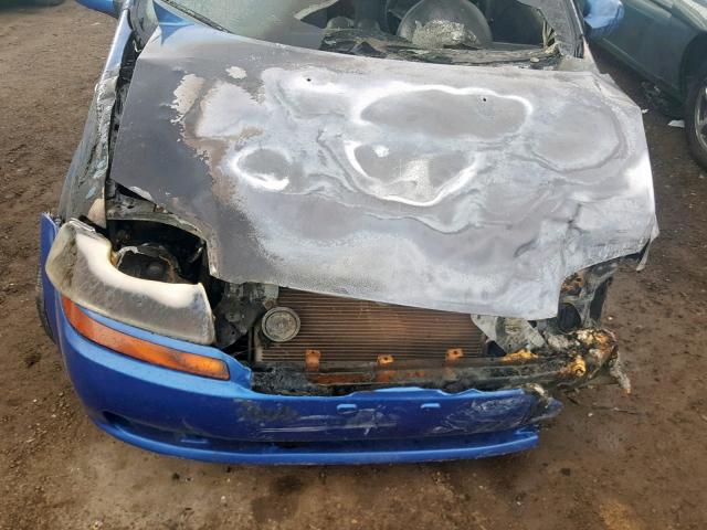 KL1TD56616B526491 - 2006 CHEVROLET AVEO BASE Mavi foto 7
