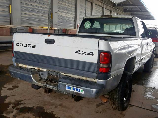 1B7KF23W6XJ613974 - 1999 DODGE RAM 2500 WHITE photo 4