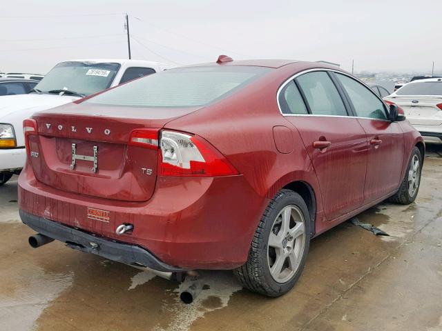 YV1622FSXC2116253 - 2012 VOLVO S60 T5 RED photo 4