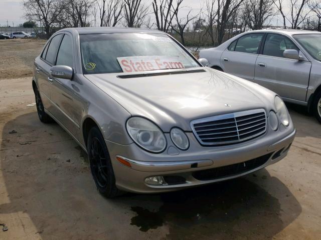 WDBUF65J83A146535 - 2003 MERCEDES-BENZ E 320 CHARCOAL photo 1