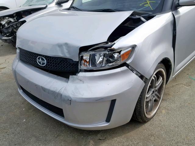 JTLKE50E091093908 - 2009 TOYOTA SCION XB 银色 照片 9
