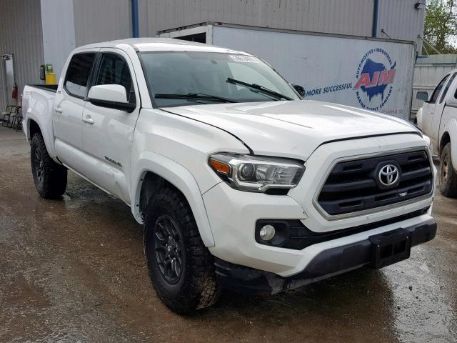 3TMCZ5AN1HM045872 - 2017 TOYOTA TACOMA DOU თეთრი ფოტო 1