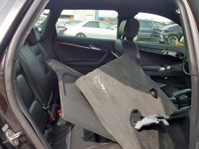 WAUHF78P08A073996 - 2008 AUDI A3 2.0 BLACK photo 6