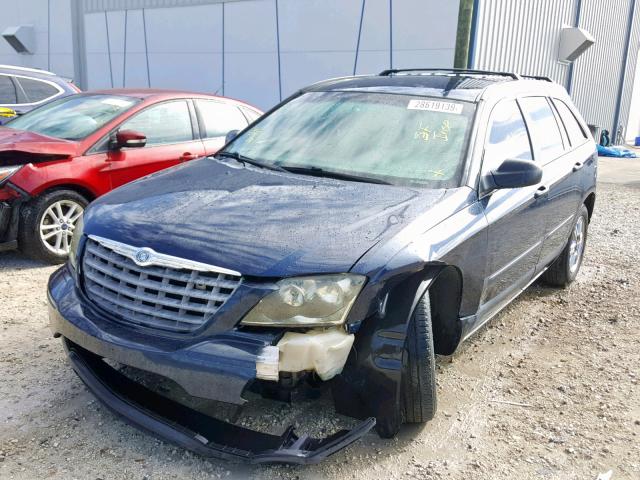 2C8GM48L45R521436 - 2005 CHRYSLER PACIFICA BLUE photo 2