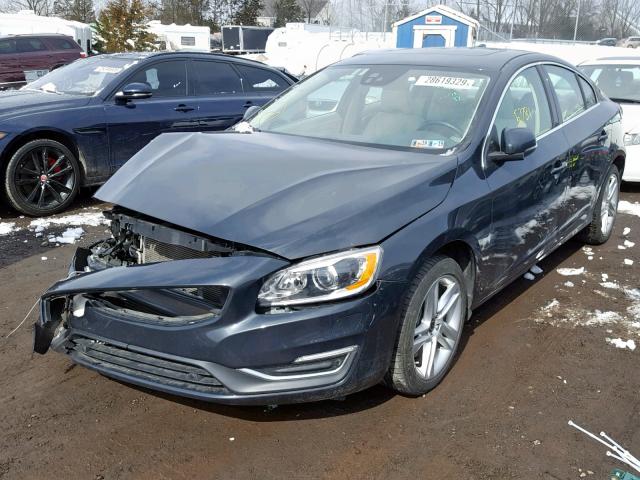 YV1612TM7F2333241 - 2015 VOLVO S60 PLATIN BLUE photo 2