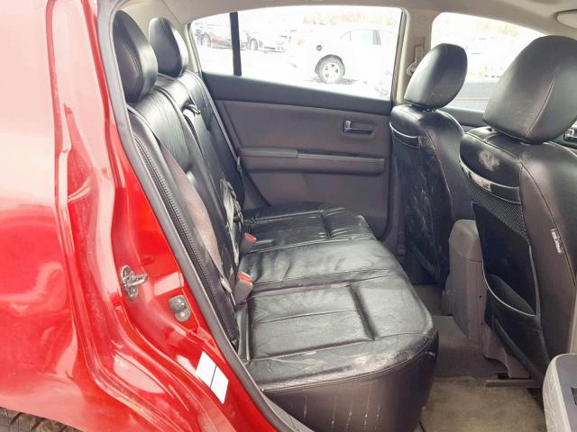 3N1AB61E38L610973 - 2008 NISSAN SENTRA 2.0 RED photo 6