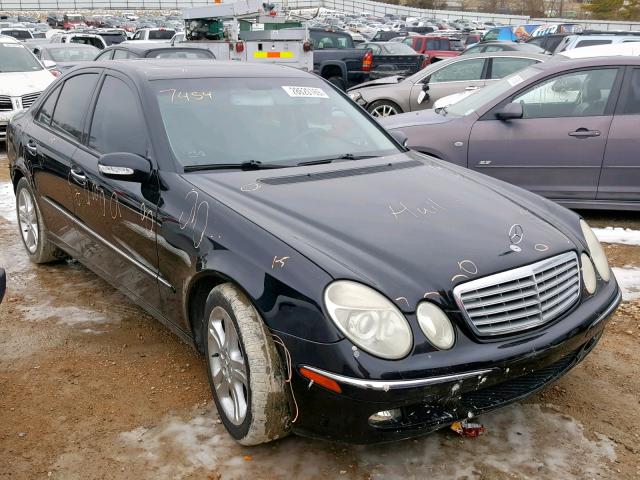 WDBUF56J96A934575 - 2006 MERCEDES-BENZ E 350 BLACK photo 1